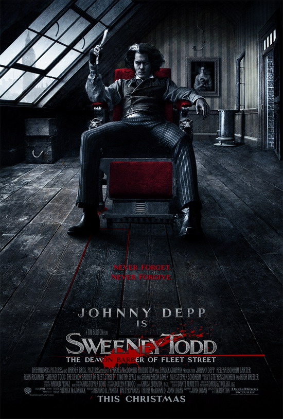 스위니 토드: 어느 잔혹한 이발사 이야기(2007, Sweeney Todd: The Demon Barber Of Fleet Street)