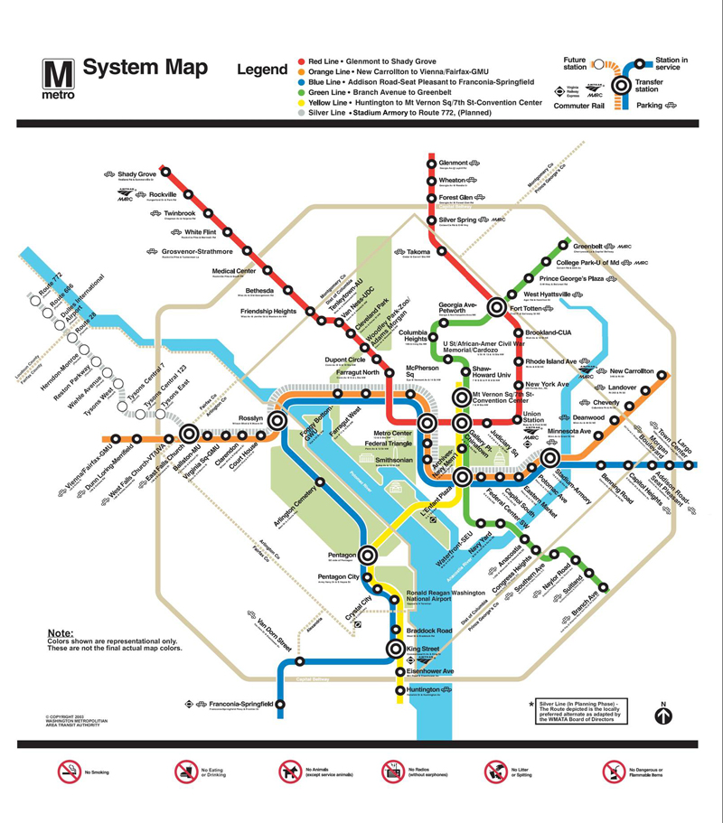 Washington, D.C metrorail